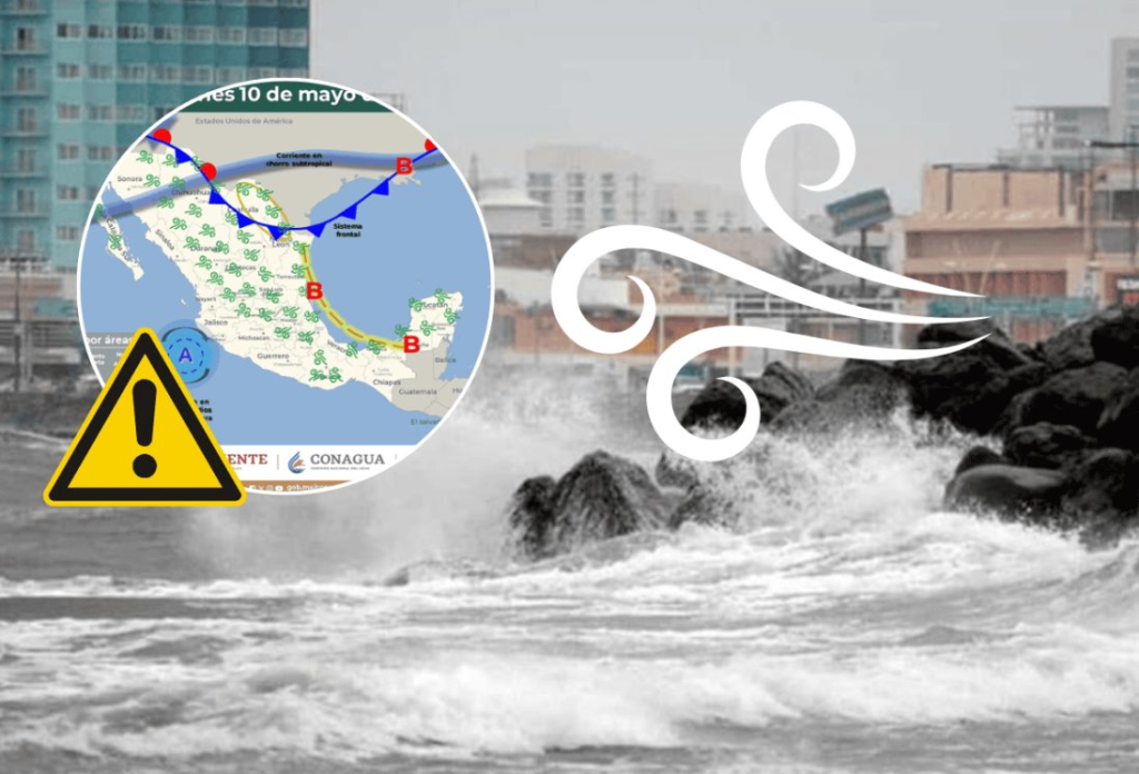 #Veracruz Cuándo entrará el norte al puerto jarocho y de cuánto podrían ser las rachas de viento